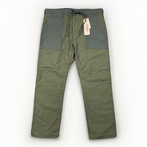 New! Green Levi's Men's 502 Regular Taper Fit Batallion Pant Size 36x30